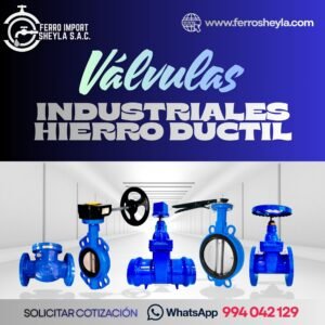 Válvulas Bridadas Hierro Dúctil