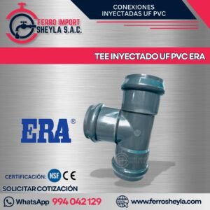 TEE INYECTADO UF PVC ERA