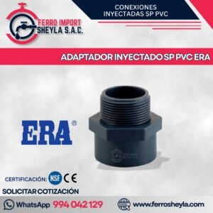 ADAPTADOR INYECTADO SP PVC ERA