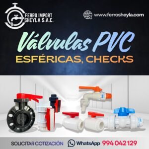 Válvulas PVC