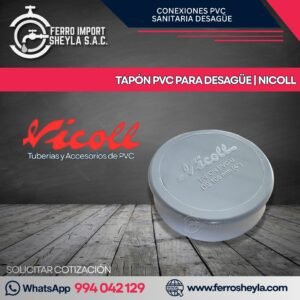 TAPÓN PVC PARA DESAGÜE | NICOLL