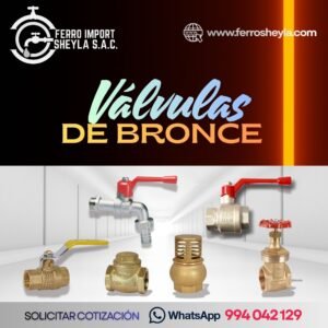 Válvulas Bronce