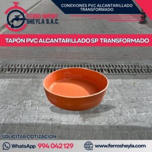 TAPÓN PVC ALCANTARILLADO SP TRANSFORMADO