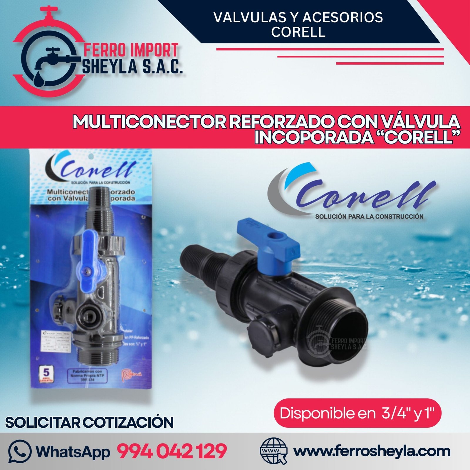 Multiconector Corell