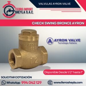 CHECK SWING BRONCE AYRON