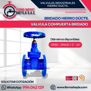 VÁLVULA COMPUERTA BRIDADO