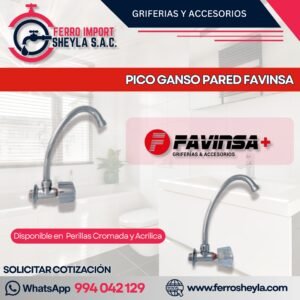 PICO GANSO PARED FAVINSA