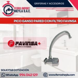 PICO GANSO PARED CON FILTRO FAVINSA