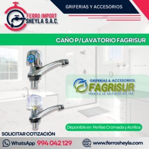 CAÑO P/LAVATORIO FAGRISUR