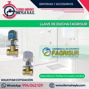 LLAVE DE DUCHA FAGRISUR
