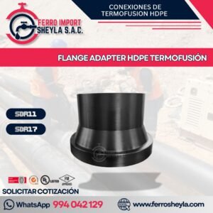 FLANGE ADAPTER HDPE TERMOFUSIÓN