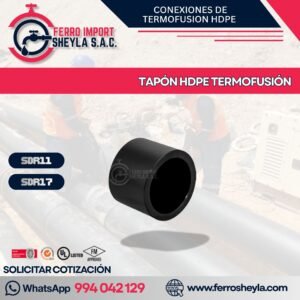 TAPÓN HDPE TERMOFUSIÓN