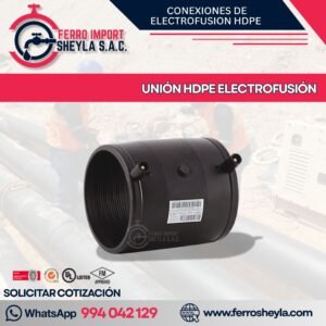 UNIÓN HDPE ELECTROFUSIÓN