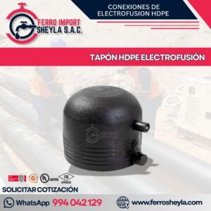 TAPÓN HDPE ELECTROFUSIÓN