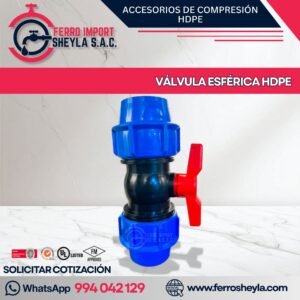 VÁLVULA ESFÉRICA HDPE