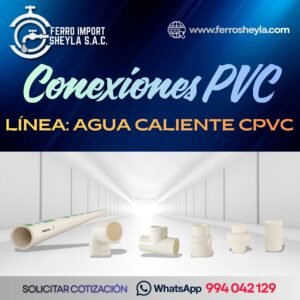 Conexiones CPVC Agua Caliente