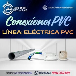 Conexiones PVC Eléctrica