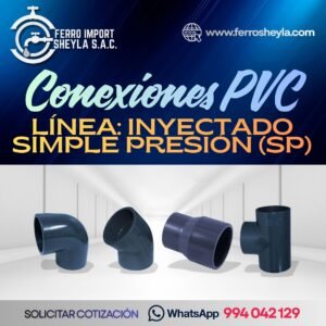 Conexiones PVC Inyectados SP