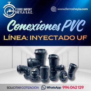 Conexiones PVC Inyectados UF