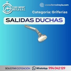 Salida de Ducha